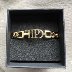 The Tortured Poets Department Gold Bracelet TTPD new in box